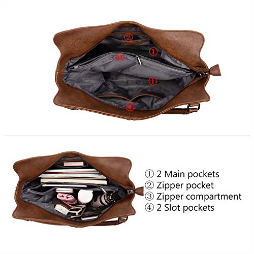 Stylish PU Leather Tote Bag with Adjustable Strap