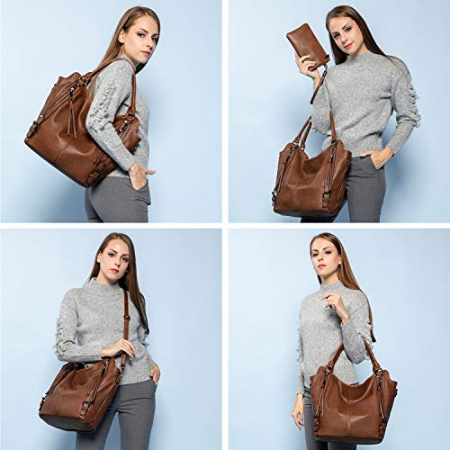 Stylish PU Leather Tote Bag with Adjustable Strap
