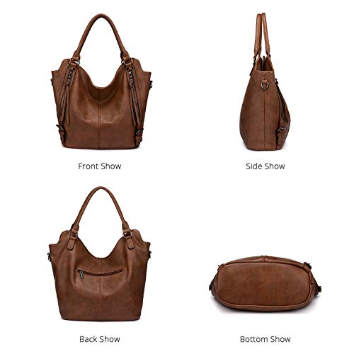 Stylish PU Leather Tote Bag with Adjustable Strap