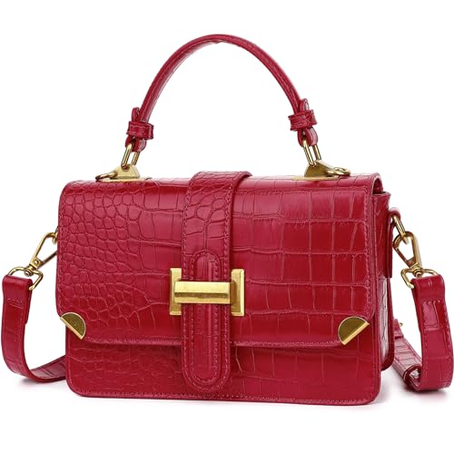 LL LOPPOP Women's Classy Leather Crossbody Handbag