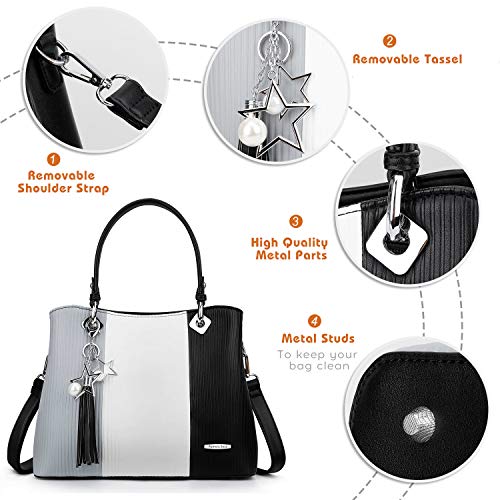 Stylish Women's Handbags with Multiple Internal Pockets