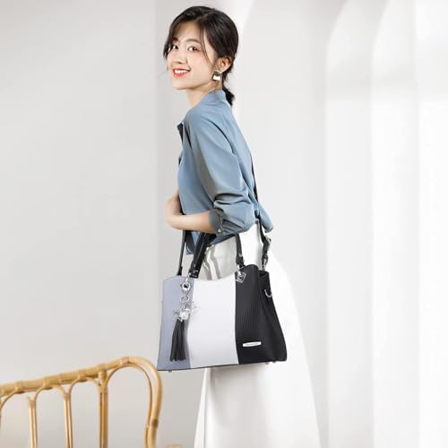 Stylish Women's Handbags with Multiple Internal Pockets