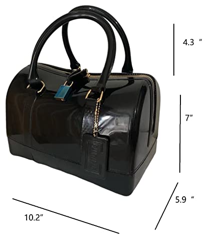 Pillow-Shaped Jelly Handbag in Candy Color