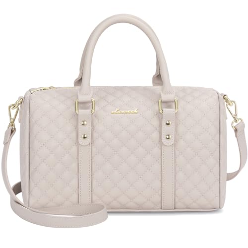 LOVEVOOK Leather Satchel Shoulder Crossbody Handbags for Women