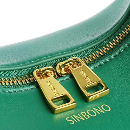 SINBONO Vienna Vegan Leather Top Handle Handbag - Green