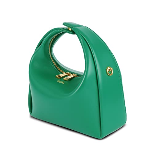 SINBONO Vienna Vegan Leather Top Handle Handbag - Green