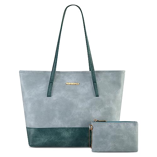 Montana West Large Leather Tote Bag for Women
