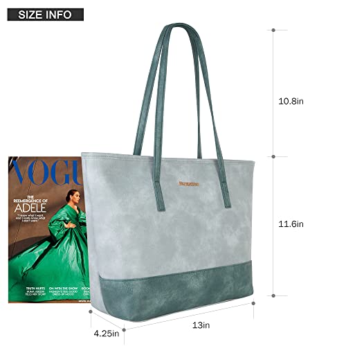 Montana West Large Leather Tote Bag for Women