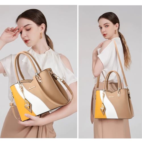 Stylish PU Leather Tote Handbag for Women