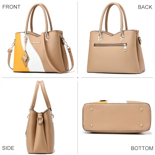 Stylish PU Leather Tote Handbag for Women