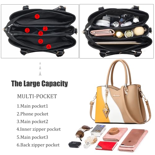 Stylish PU Leather Tote Handbag for Women