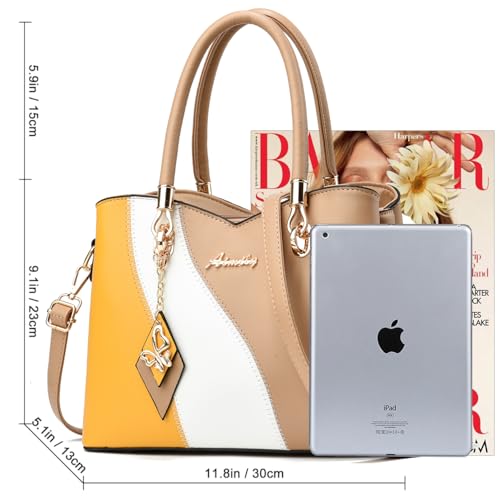 Stylish PU Leather Tote Handbag for Women