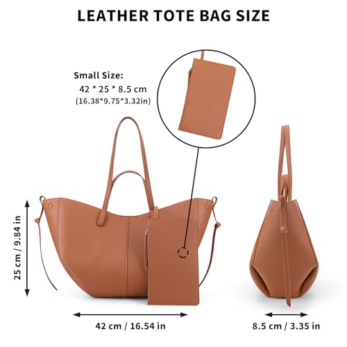 Trendy Vegan Leather Tote Handbag for Women