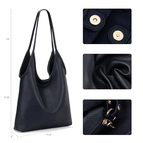 Montana West Soft PU Leather Hobo Bag Set