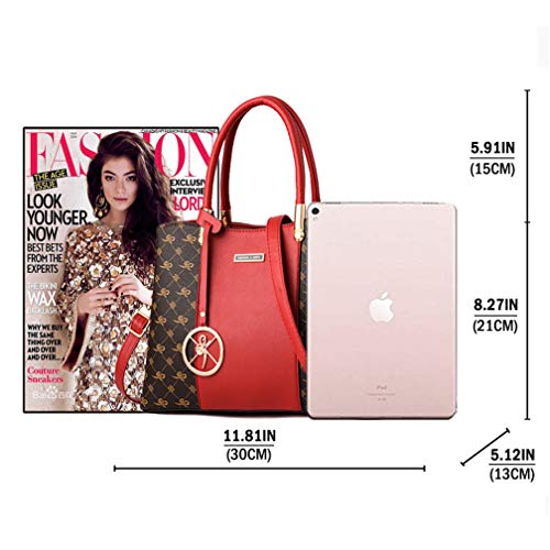 KURGOOL Women's Satchel Shoulder Tote Handbag