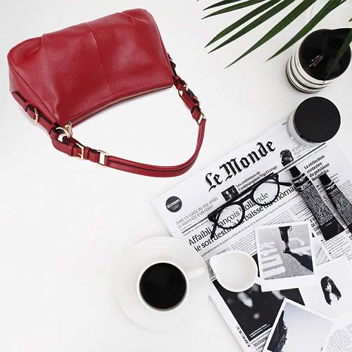Kattee Vintage Leather Hobo Bag for Women