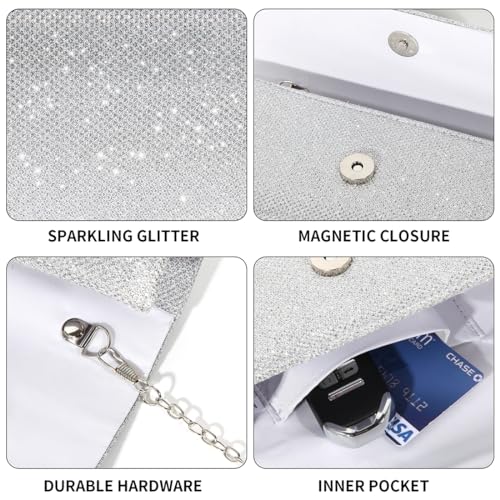 Sparkling Evening Clutch Purse for Women