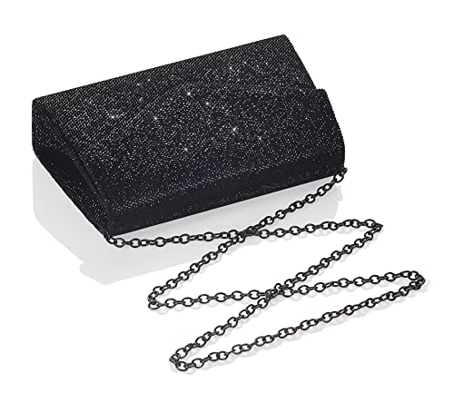 Sparkly Rhinestone Clutch Purse for Evening Events