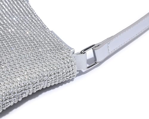 Sparkly Rhinestone Evening Clutch for Women