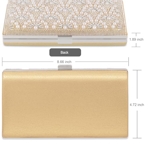 Pearl Clutch Handbag for Women & Girls