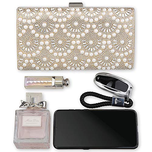 Pearl Clutch Handbag for Women & Girls
