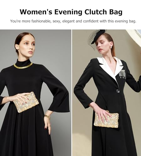 Sparkling Rhinestone Evening Clutch for Women