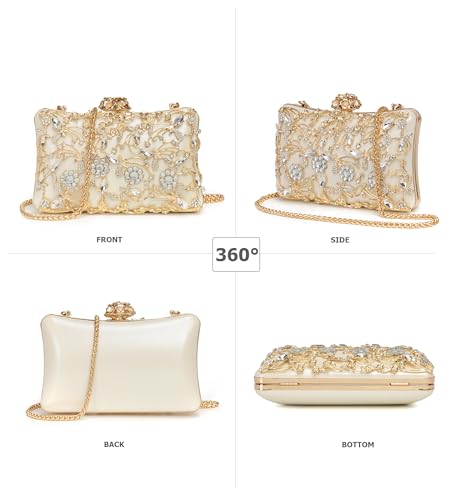 Sparkling Rhinestone Evening Clutch for Women