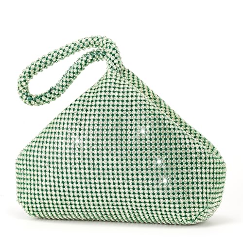 Sparkly Rhinestone Clutch Purse for Evening Events