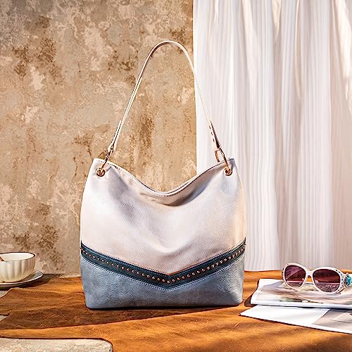 Women's Leather Hobo Handbag by Montana West