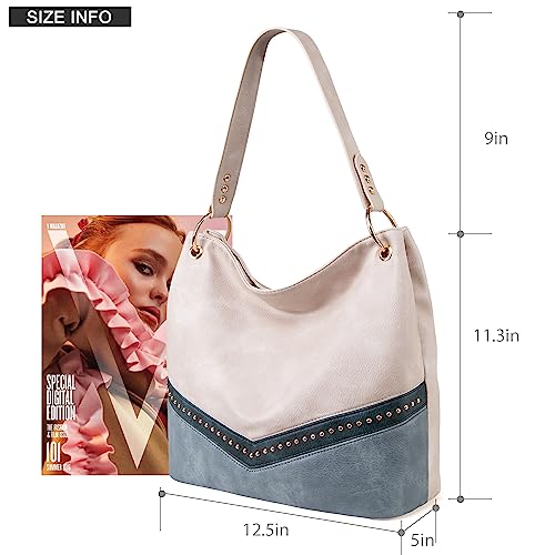 Women's Leather Hobo Handbag by Montana West