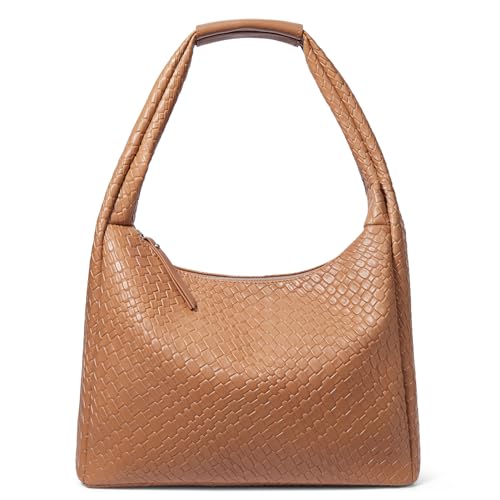 BOSTANTEN Trendy Brown Summer Hobo Shoulder Bag