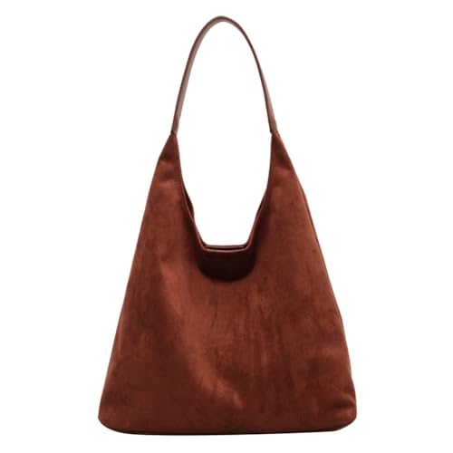 Suede Slouchy Tote Bag for Women