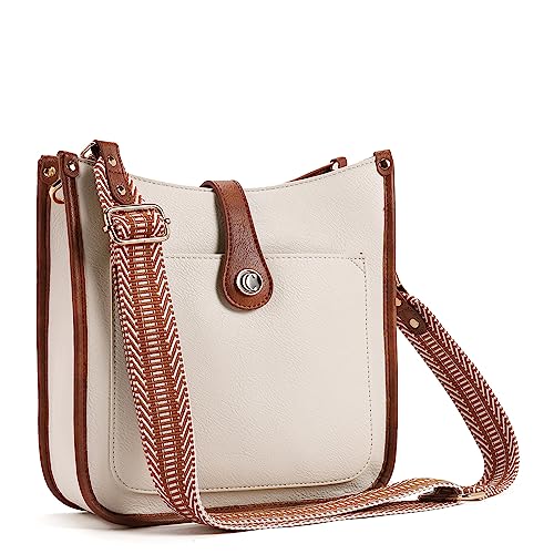 CLUCI Trendy Vegan Leather Crossbody Shoulder Bag Women