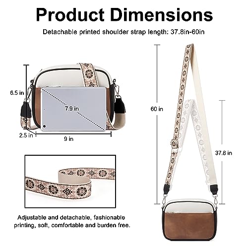 CLUCI Trendy Vegan Leather Crossbody Shoulder Handbags