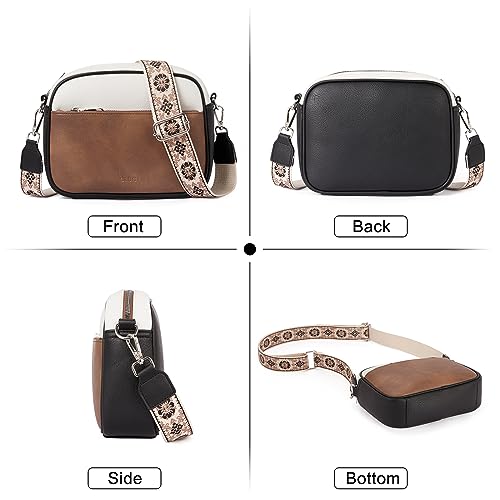 CLUCI Trendy Vegan Leather Crossbody Shoulder Handbags