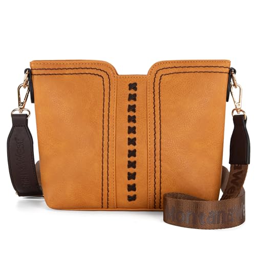 Montana West Women's Crossbody with Wide Guitar Strap