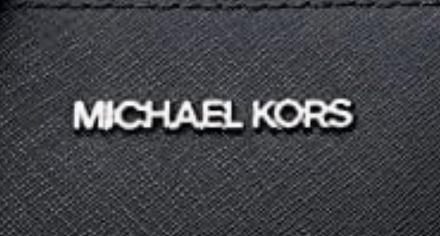 Michael Kors Jet Set Crossbody Bag in Black/Silver