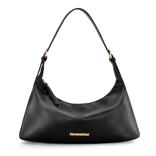 Women's Trendy Montana West Leather Shoulder Hobo Bag