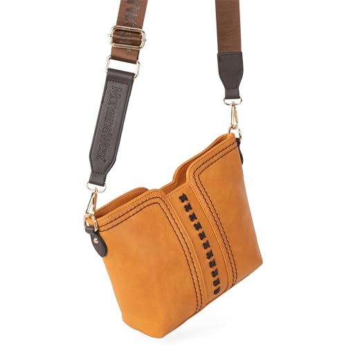 Montana West Women's Crossbody with Wide Guitar Strap