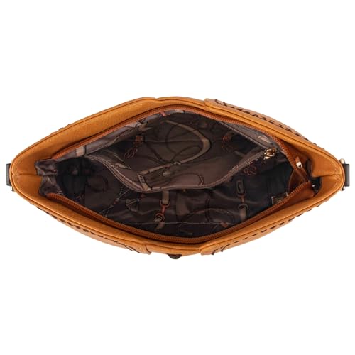 Montana West Women's Crossbody with Wide Guitar Strap
