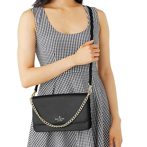 Kate Spade New York Black Leather Crossbody Bag