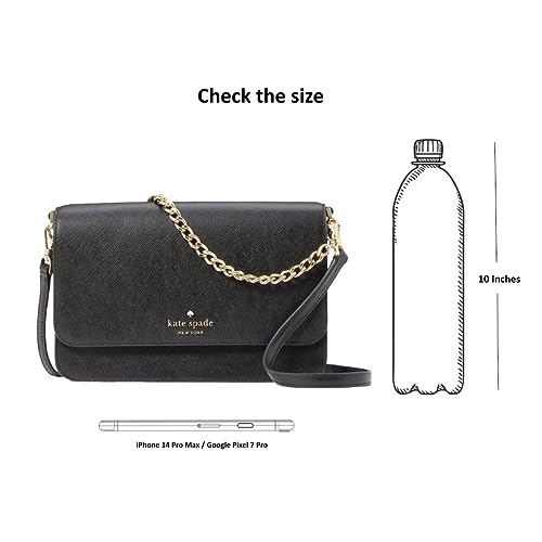 Kate Spade New York Black Leather Crossbody Bag