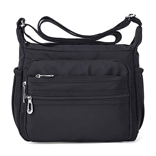 NOTAG Waterproof Crossbody Shoulder Bag, Lightweight Nylon Purse