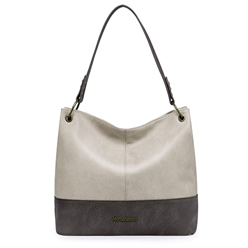 Montana West Large Leather Hobo Shoulder Bag Women
