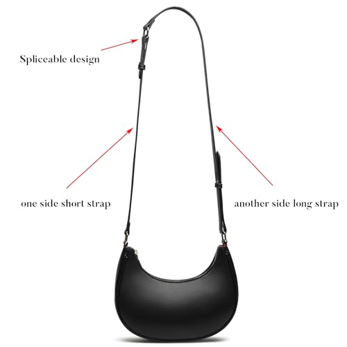 Barabum Retro Classic Clutch Shoulder Tote HandBag - Black