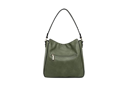 Montana West Designer Ladies Hobo Bag Green MWC-128-GN