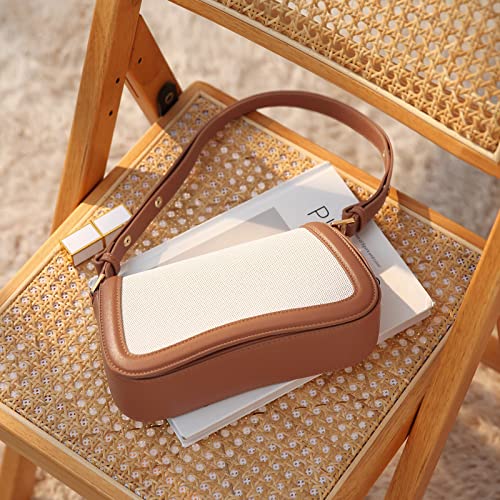 CLUCI Small Vegan Leather Shoulder Bag for Women