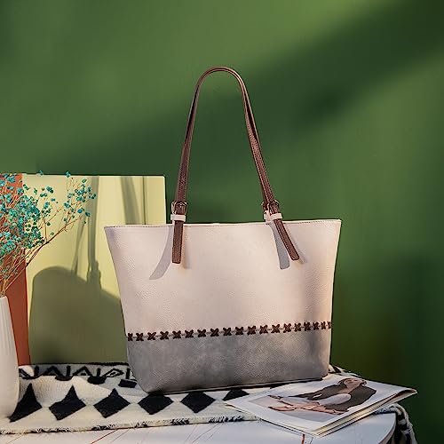 Montana West Large Leather Tote Bags for Women