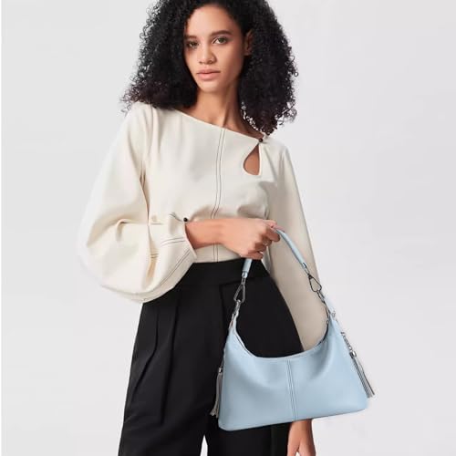 Blue VODIU Hobo Purse Women Crossbody Shoulder Bag