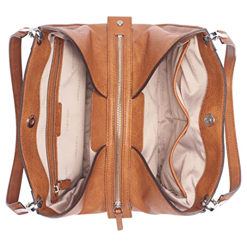 Calvin Klein Reyna Shoulder Bag, Caramel Mix, One Size